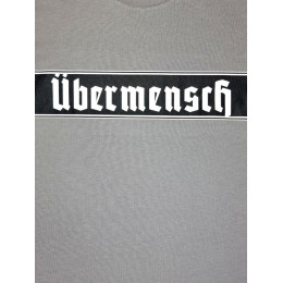 Футболка Übermensch “Two Stripes” светло-серый