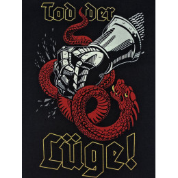 Футболка Übermensch «Tod der Lüge» черная