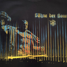Футболка Söhne der Sonne «Ray’s of Glory» черная