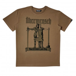 Футболка Übermensch «Durch Einheit zum Sieg» бронза