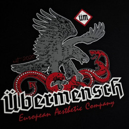 Футболка Übermensch «Frei Geboren» черная
