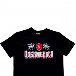 Футболка Übermensch «Freiheitsreiter» черная