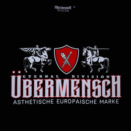 Футболка Übermensch «Freiheitsreiter» черная