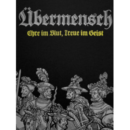 Футболка Übermensch «In Eisen geboren» черная
