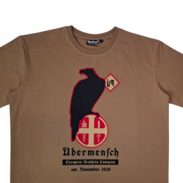 Футболка Übermensch «Orakel» бронза