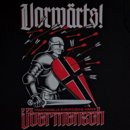 Футболка Übermensch "Vorwärts" черная