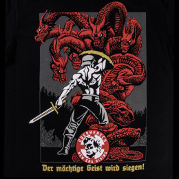 Футболка Übermensch «Ewiger Kampf» черная