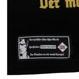 Футболка Übermensch «Ewiger Kampf» черная