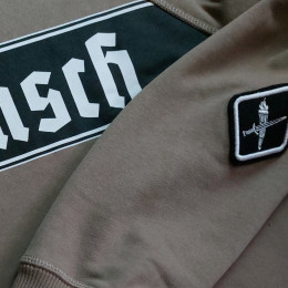 Толстовка Übermensch “Two Stripes” теплый тауп