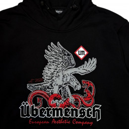 Худи Übermensch «Frei Geboren» черная