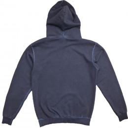 Худи Übermensch “Blitzschlag” garment dyed navy