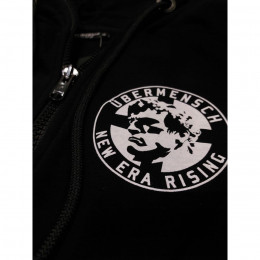 Худи на молнии Übermensch “Ring Logo Big” черная