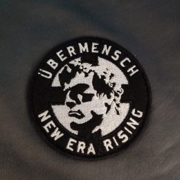 Худи на молнии Übermensch «Runder Logo Klassiker» антрацит